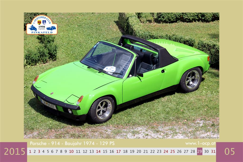 Oldtimerkalender 2015